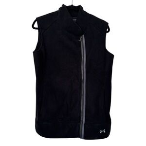 Under Armour Full Zip Fleece Vest Black